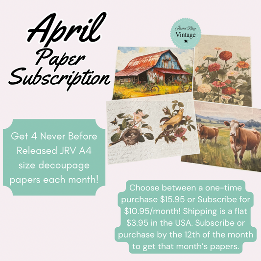 JRV Paper Subscription | Sign Up by 4/12 To Get April’s Papers