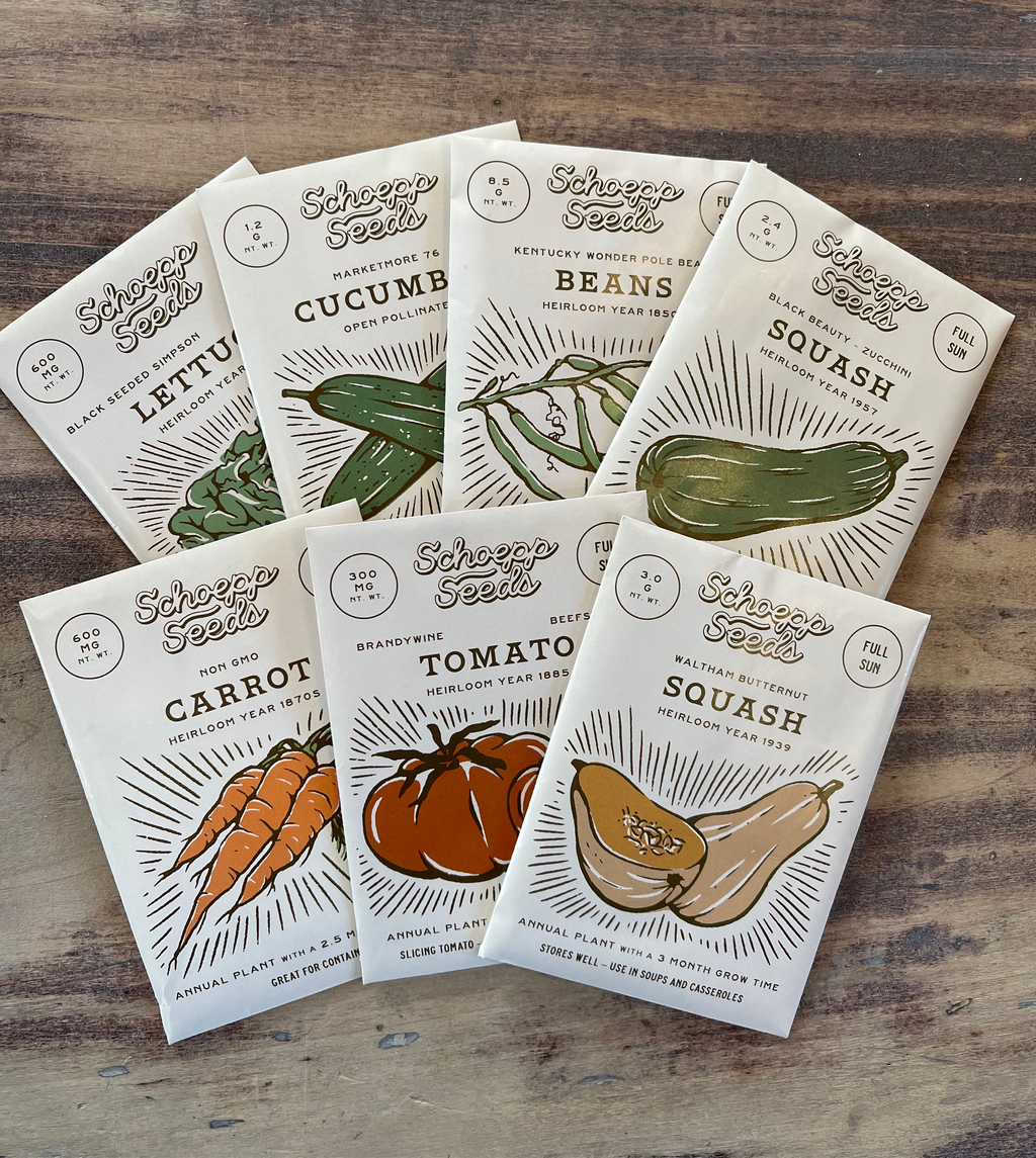 Schoepp Heirloom / Open Pollenated Seeds