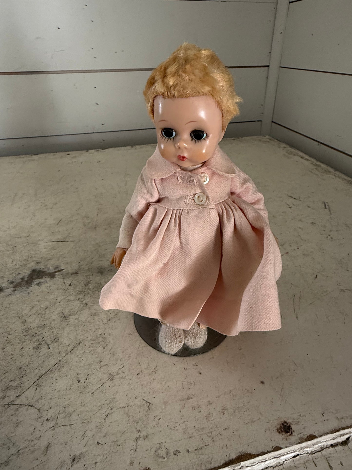 vintage Madame Alexander Little Baby Genius doll from the 1950s