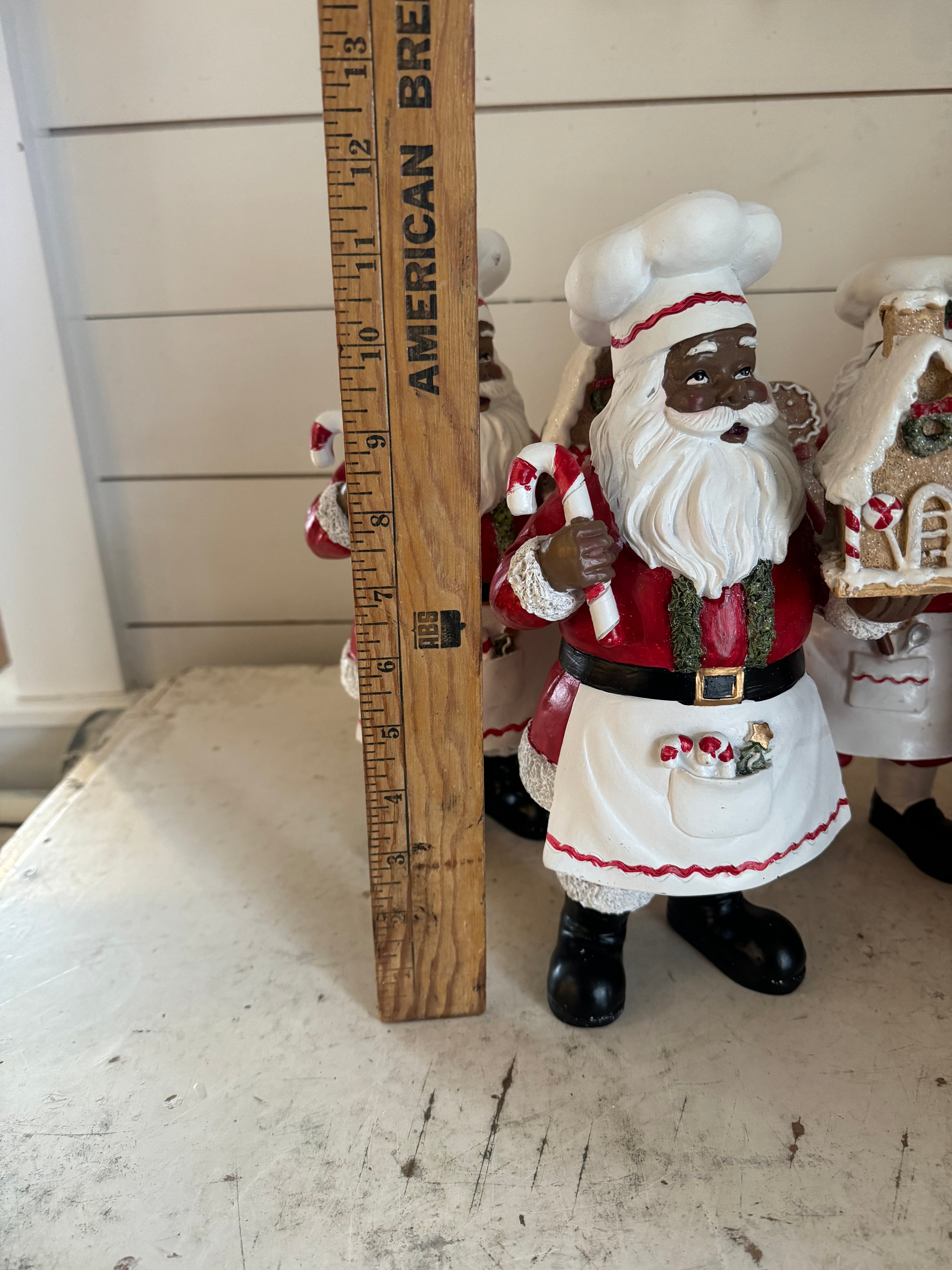 Resin Baking Santas - Sold individually