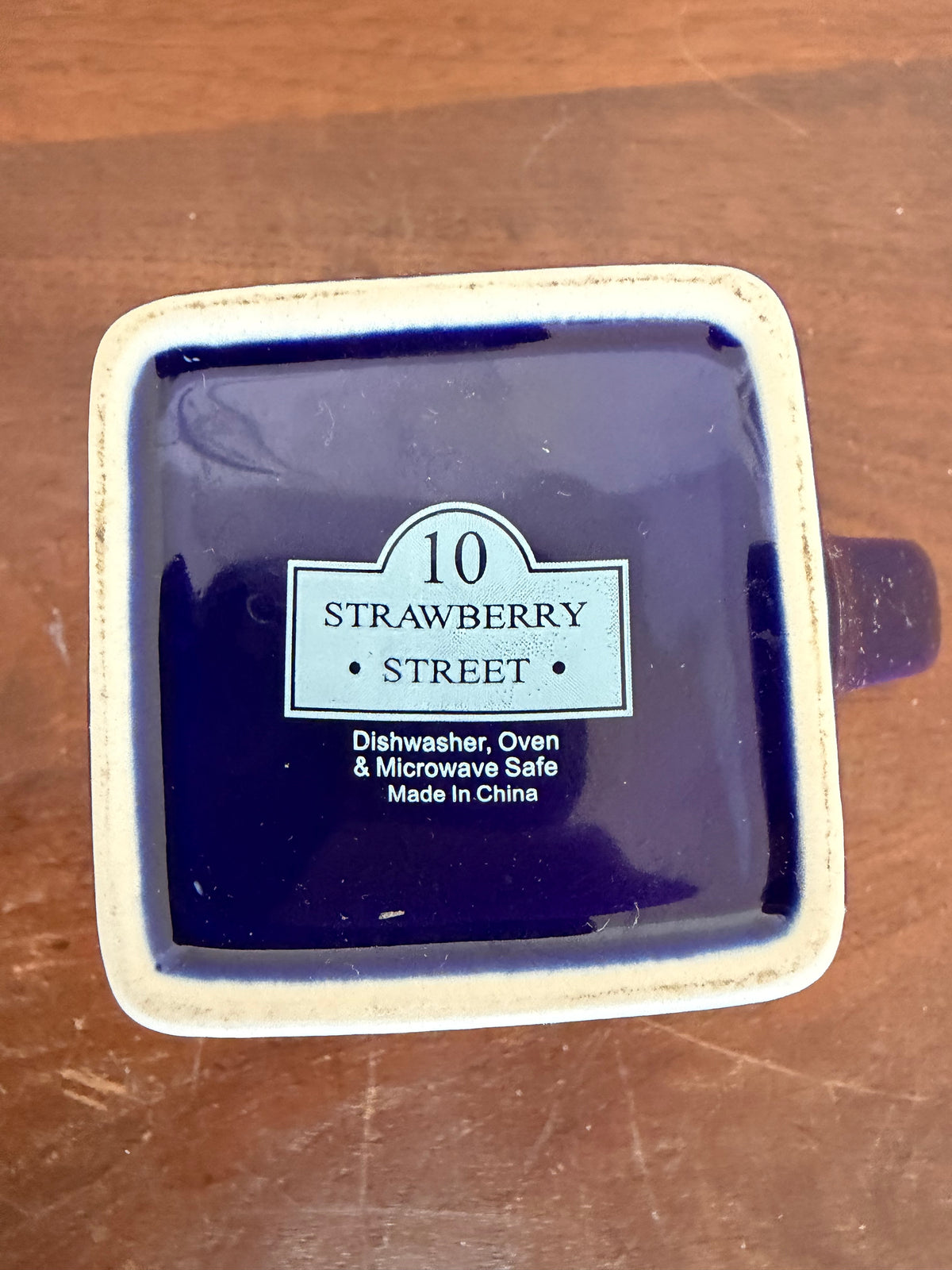 Cobalt blue ceramic creamer - sold individually