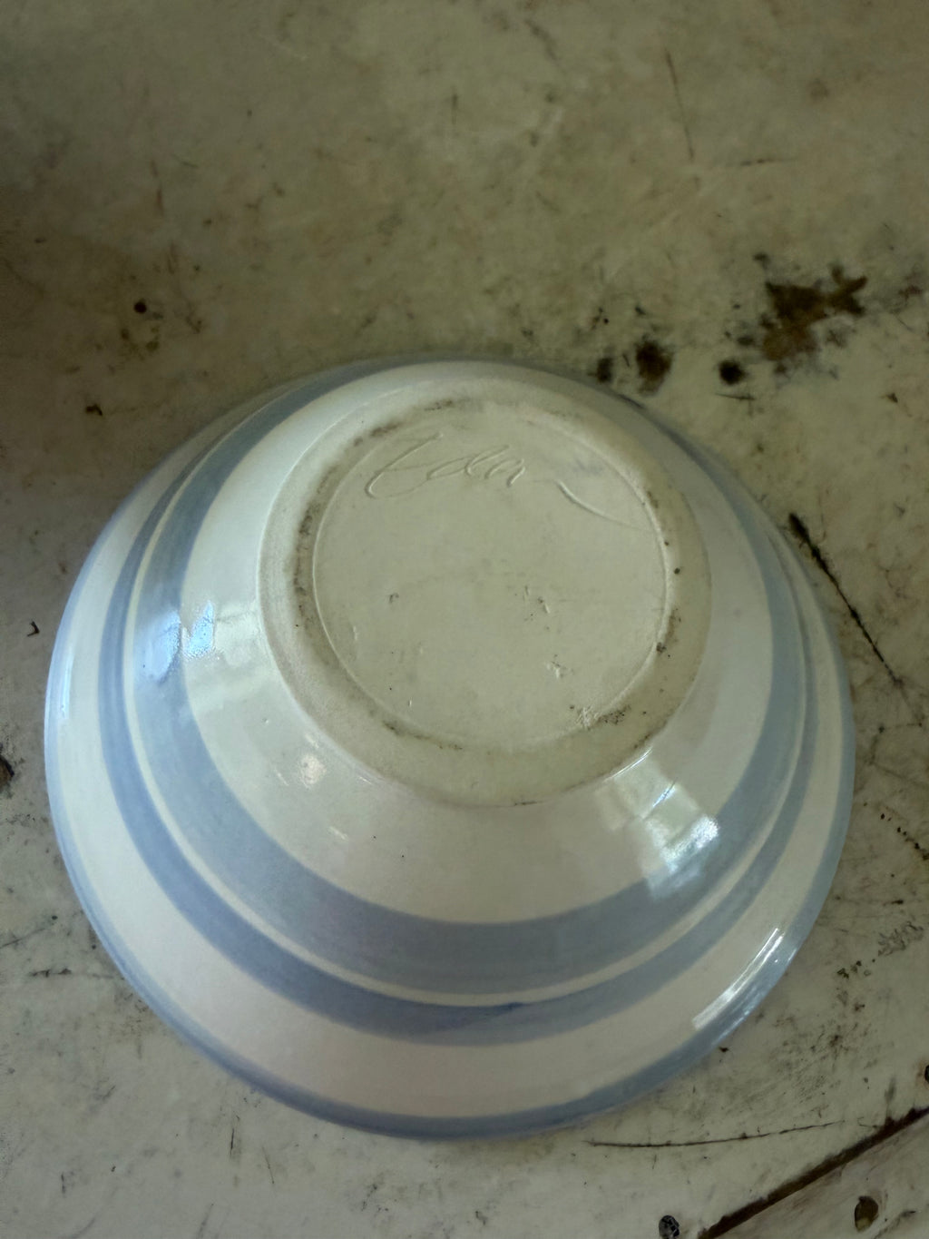 Handpainted pottery studio bowl sold individually