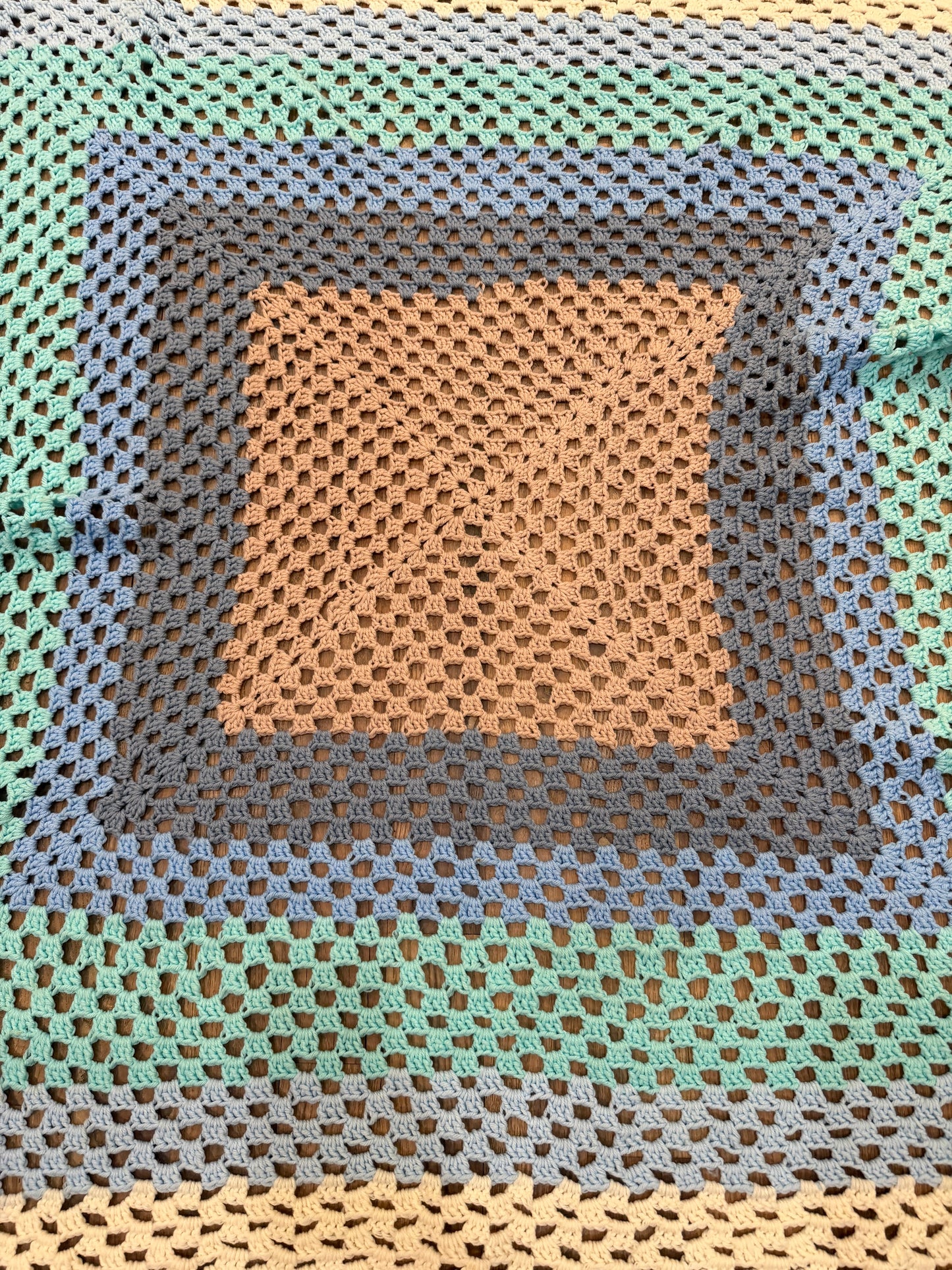 Square Afghan lap size