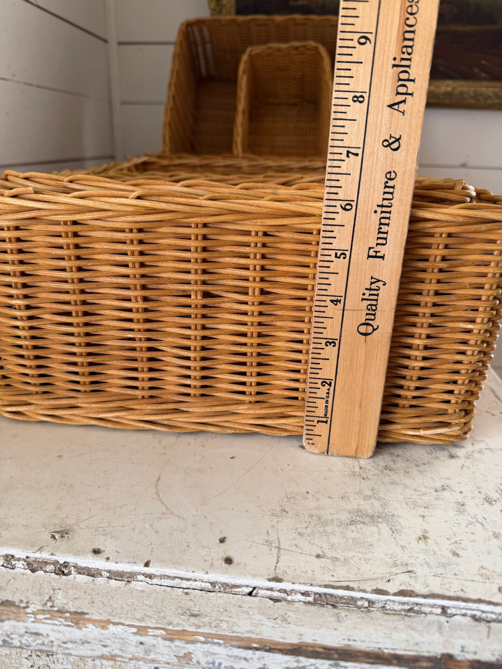 Woven Ratan Storage Baskets - Sold Individually