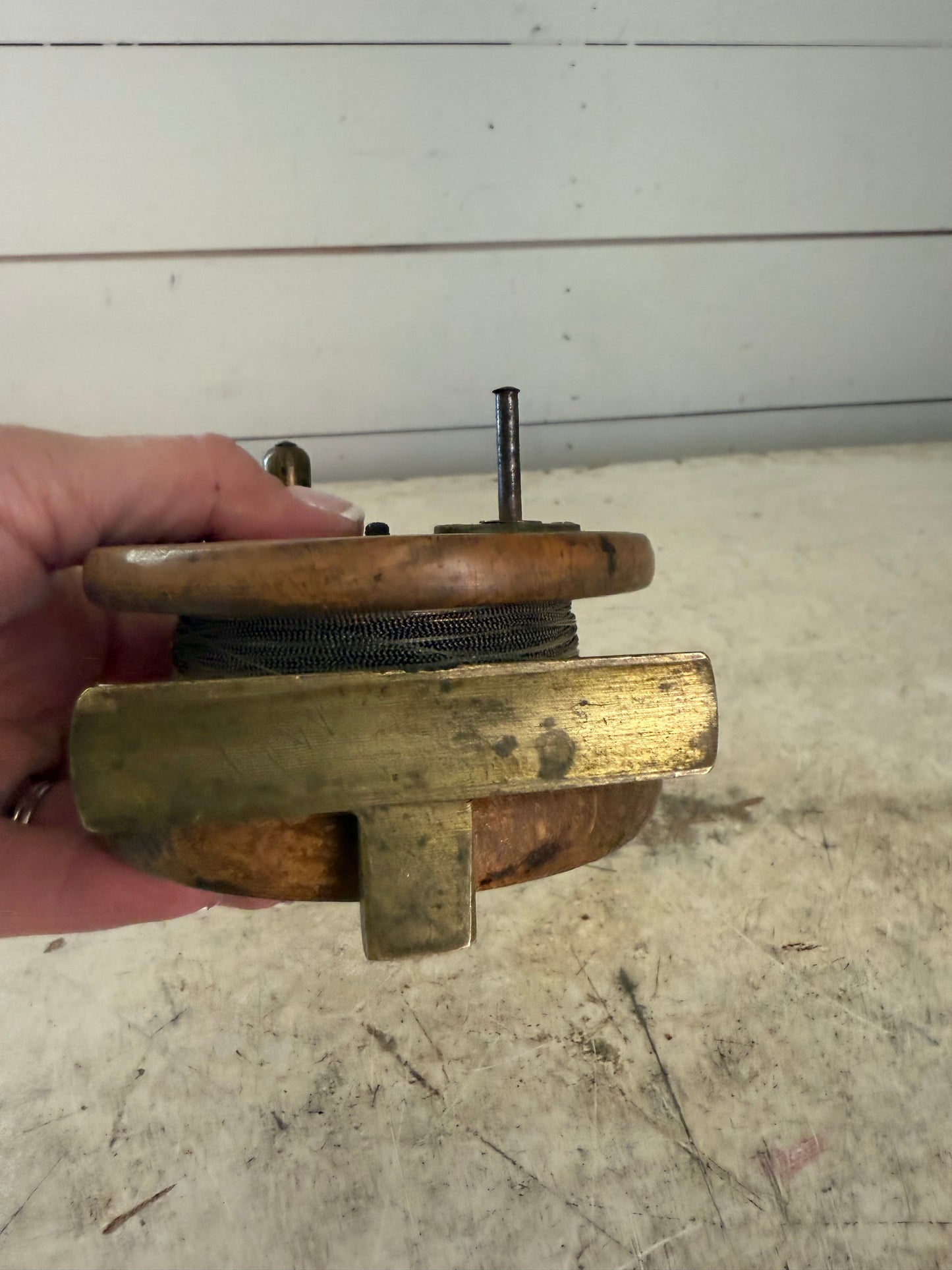 Antique Nottingham English Fishing Reel