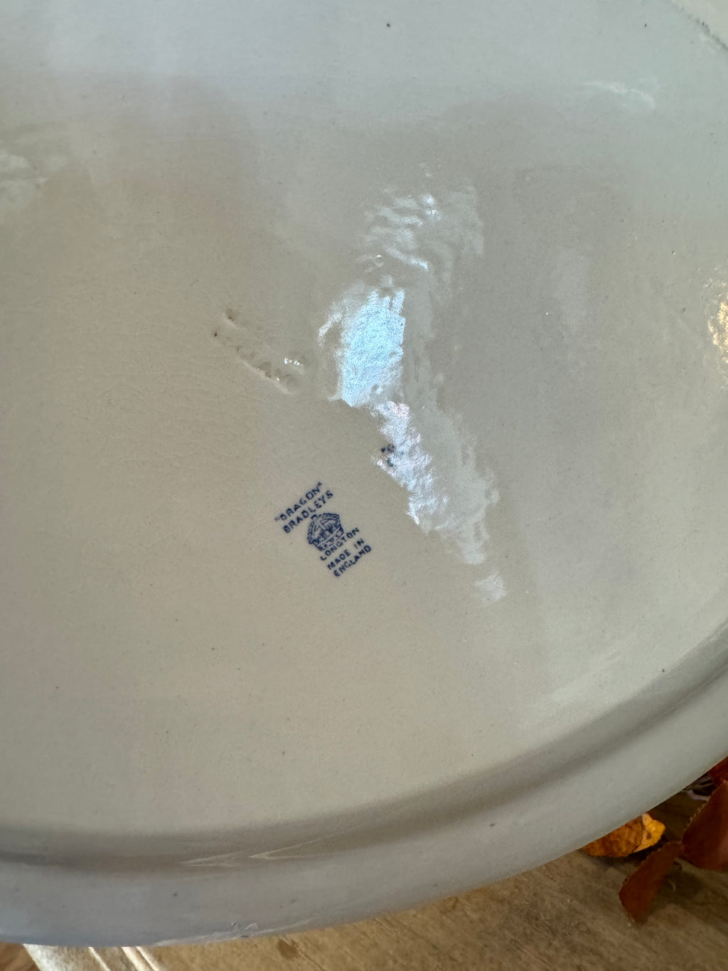 Antique Bradley’s Royal Cauldron Platter