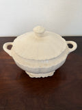 Vintage White Soup Tureen with Lid