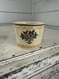 vintage ceramic cachepot or flower planter