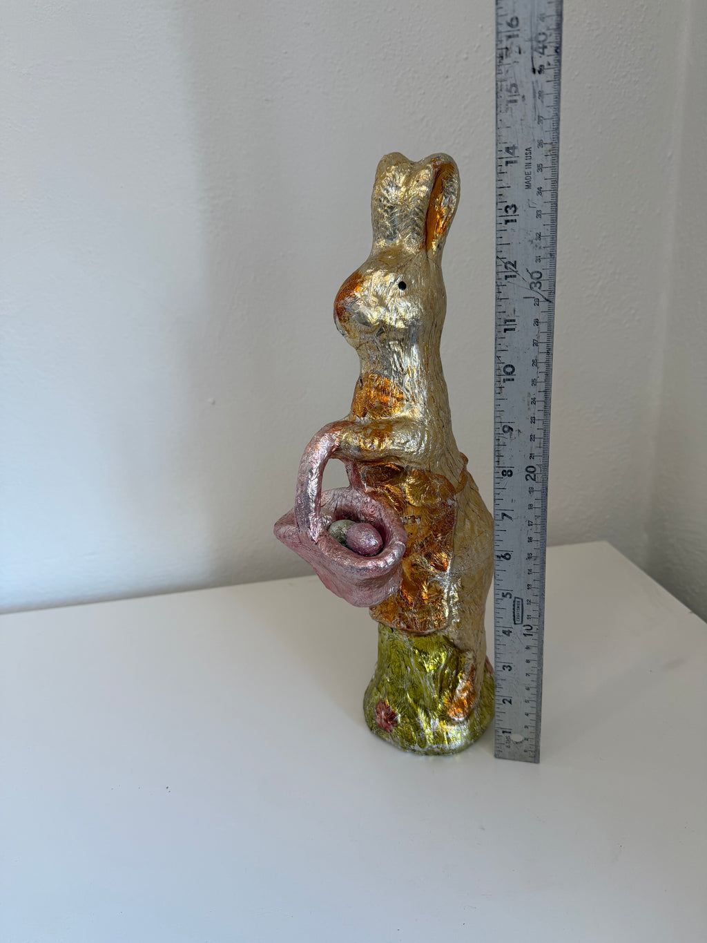 Faux chocolate Easter Bunny