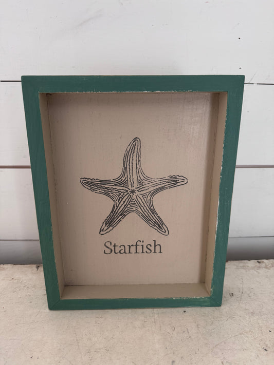 Hand Painted Starfish Art