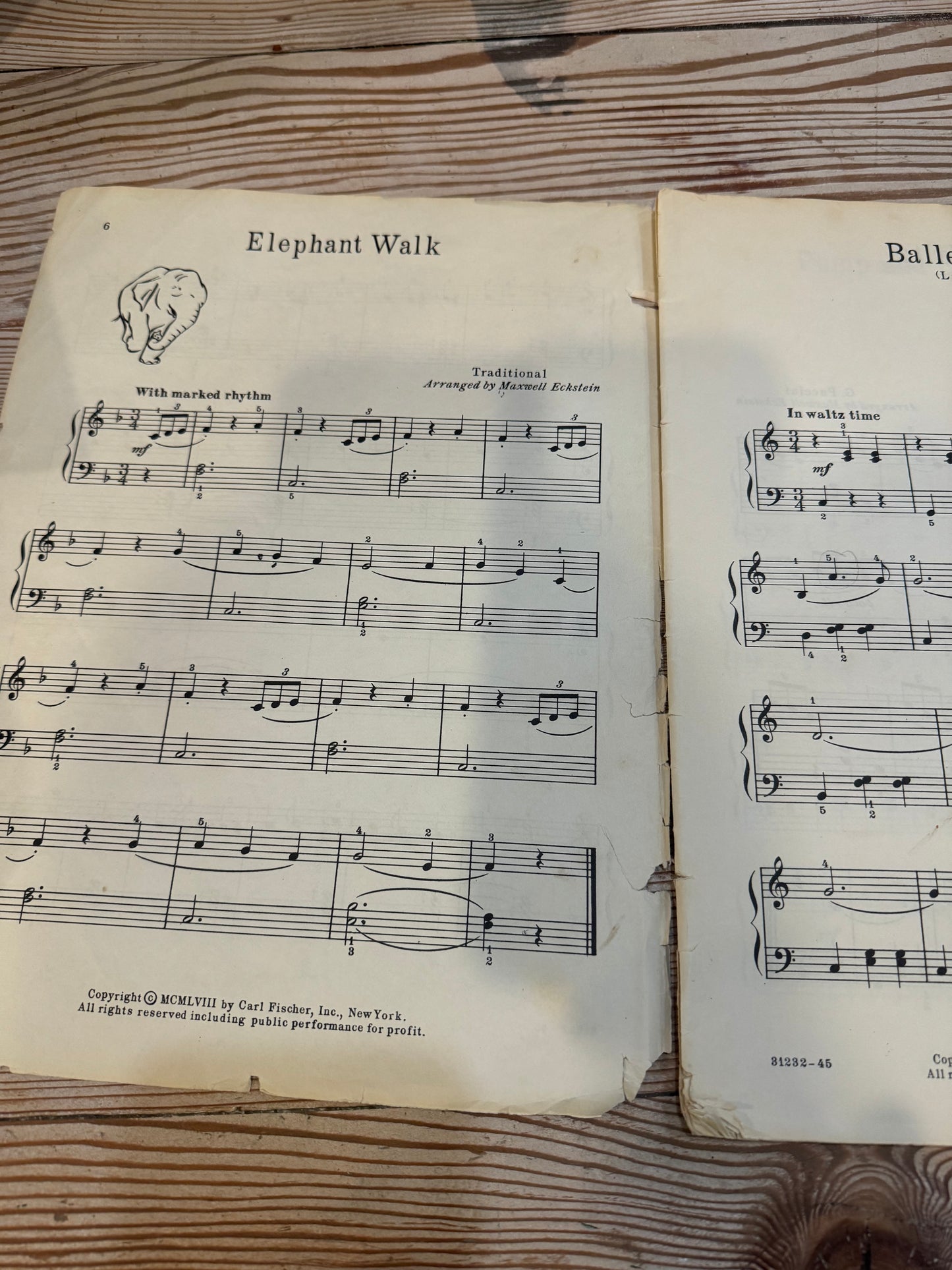 Music Sheets for Ephemera