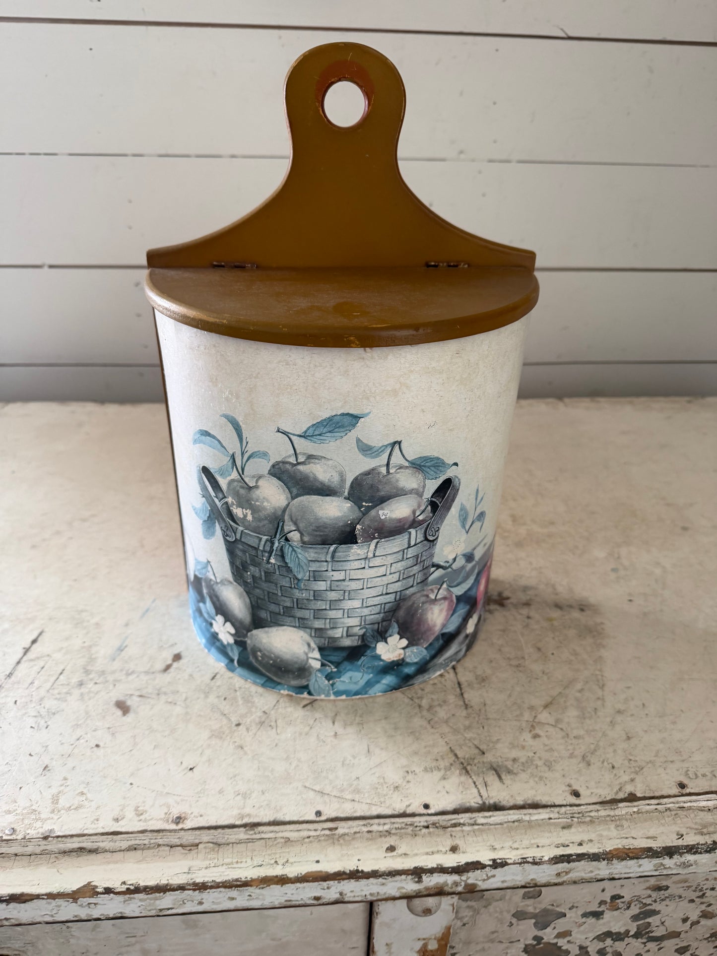 Wood Kitchen Plastic Bag Holder - Will Get Makeover