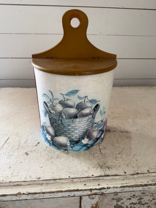 Wood Kitchen Plastic Bag Holder - Will Get Makeover