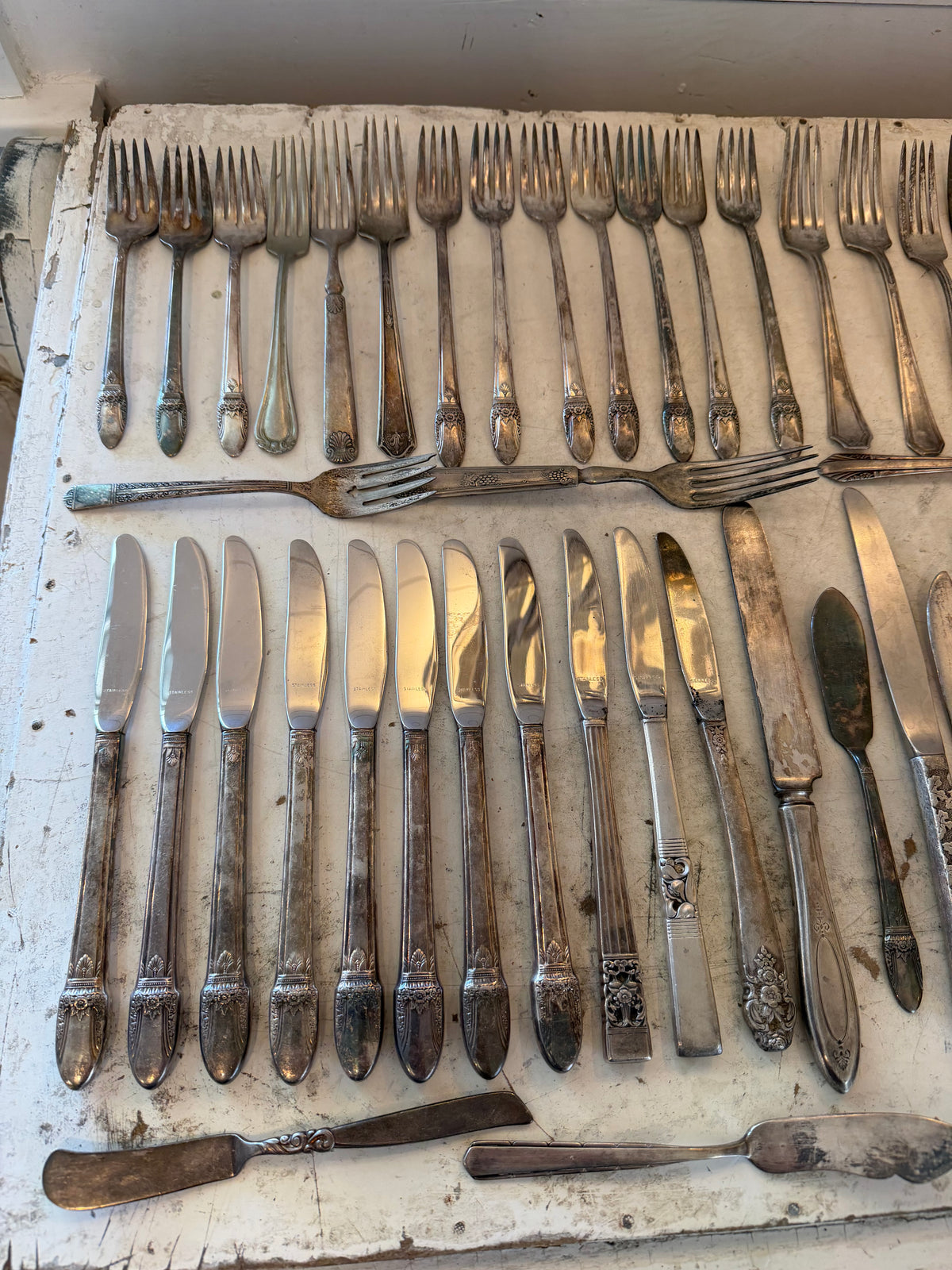 Assorted Plated Silverware Picked at Random By Type - Sold Individually