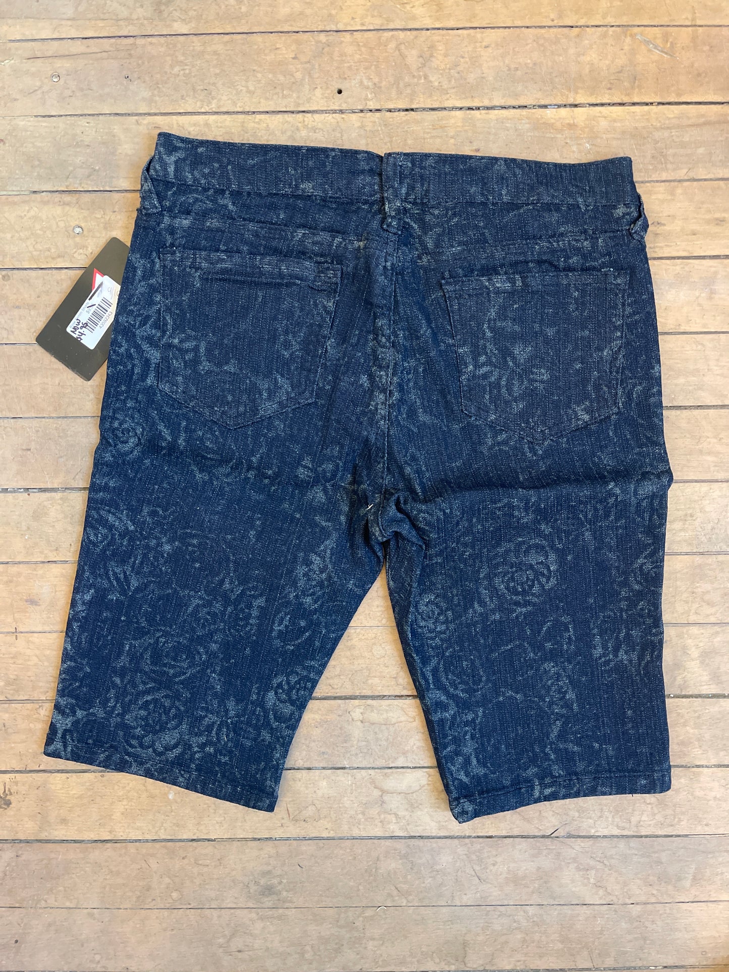 Rose Denim Shorts