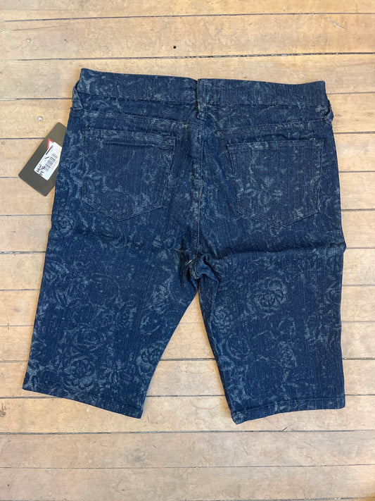 Rose Denim Shorts