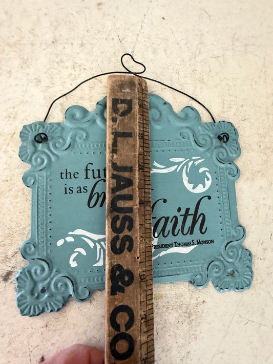 Small metal sign will get makeover