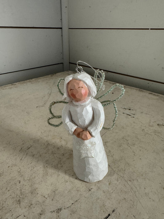 White Angel Ornament