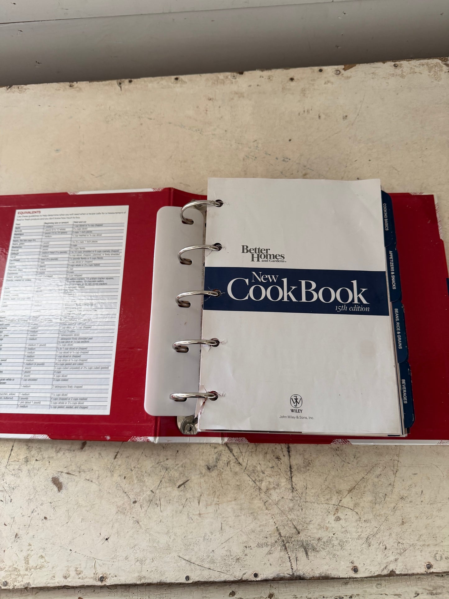 Better Homes & Gardens new cookbook 15th edition