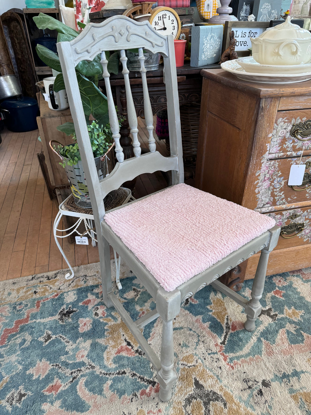 In store only provincial and pink chair