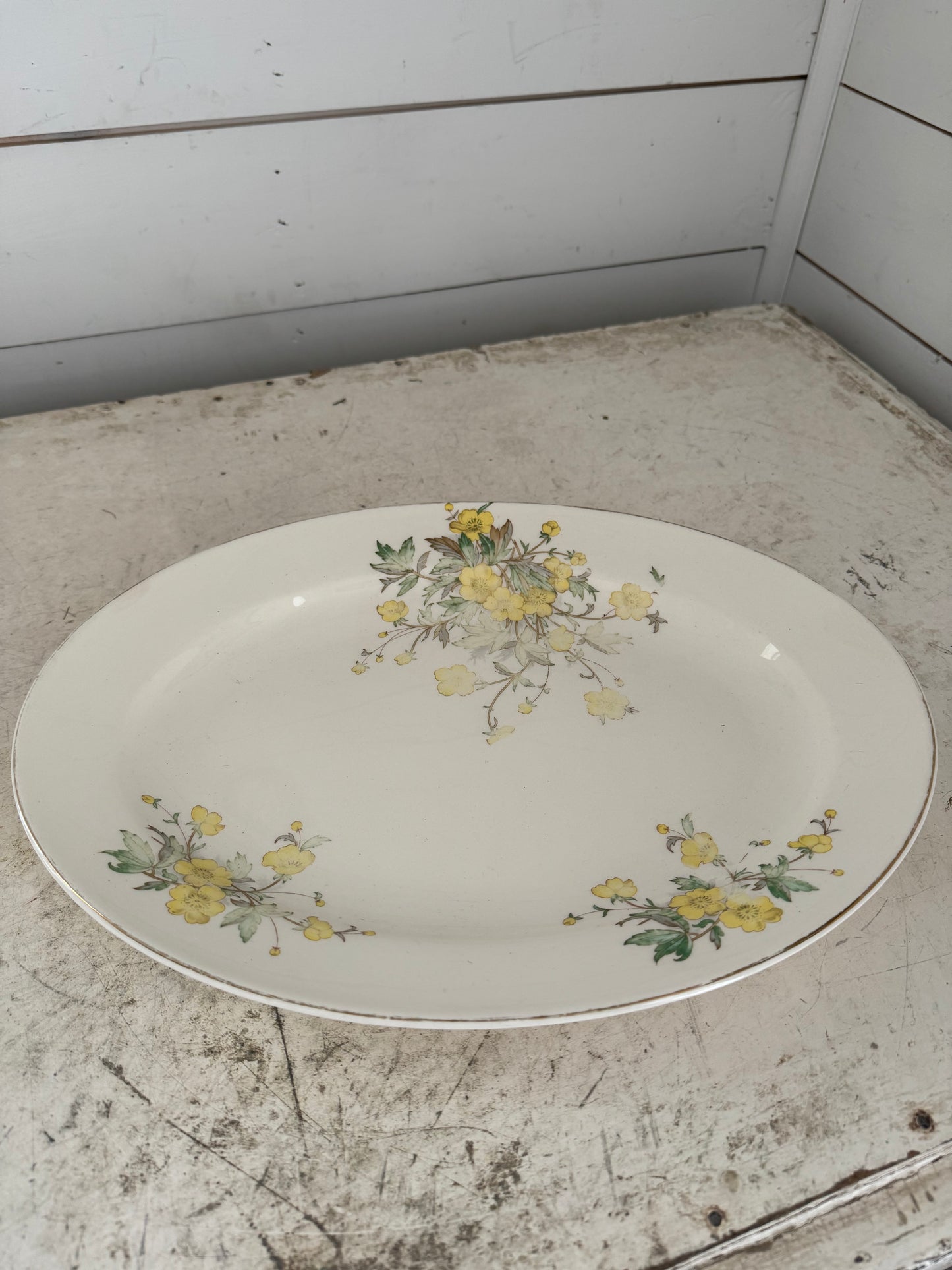 Vintage Knowles China 14" Serving Plate