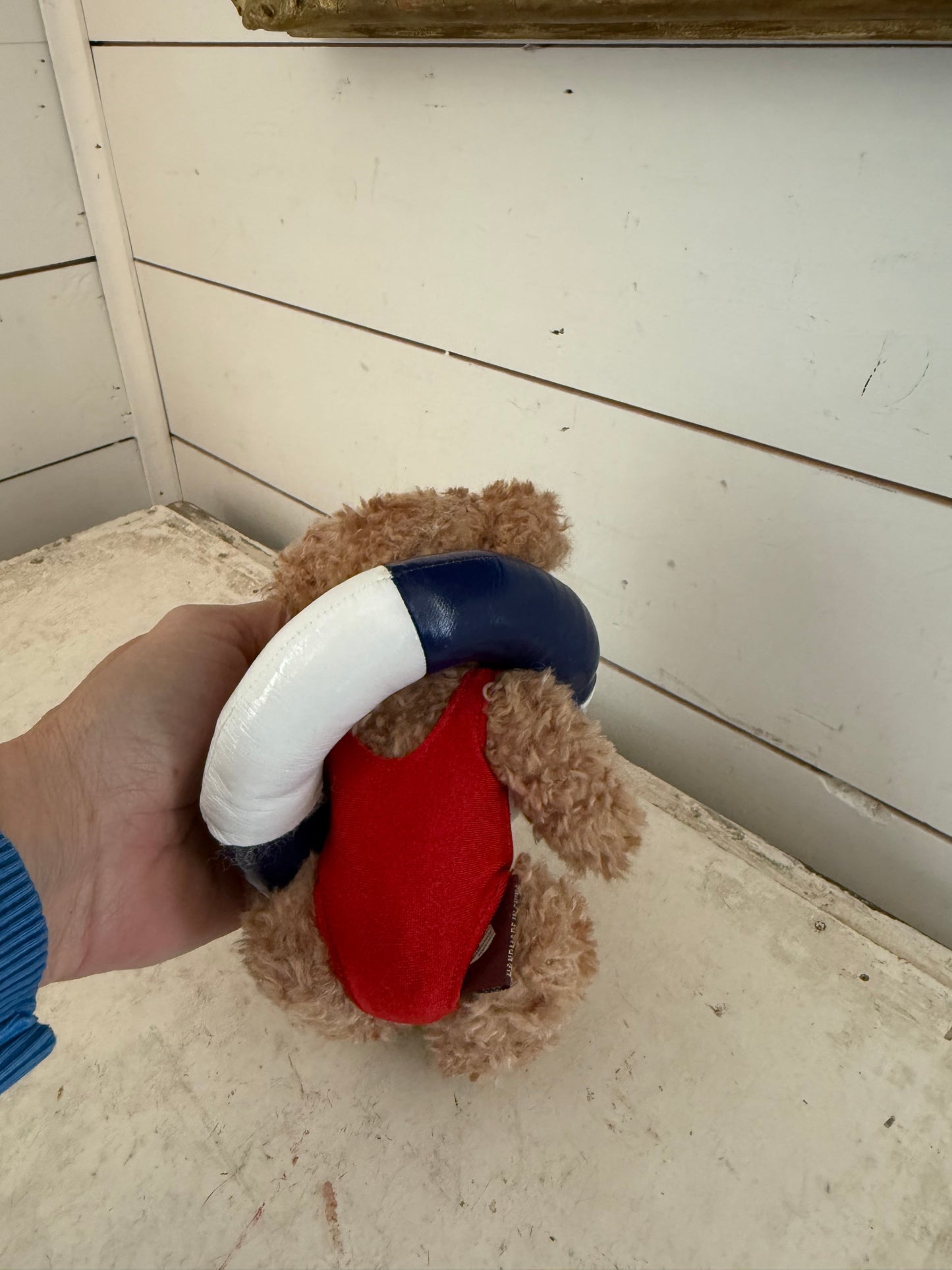 Vintage TY Brown 1993 Attic Treasures Allura Beanie Baby Bear Plush Stuffed Toy