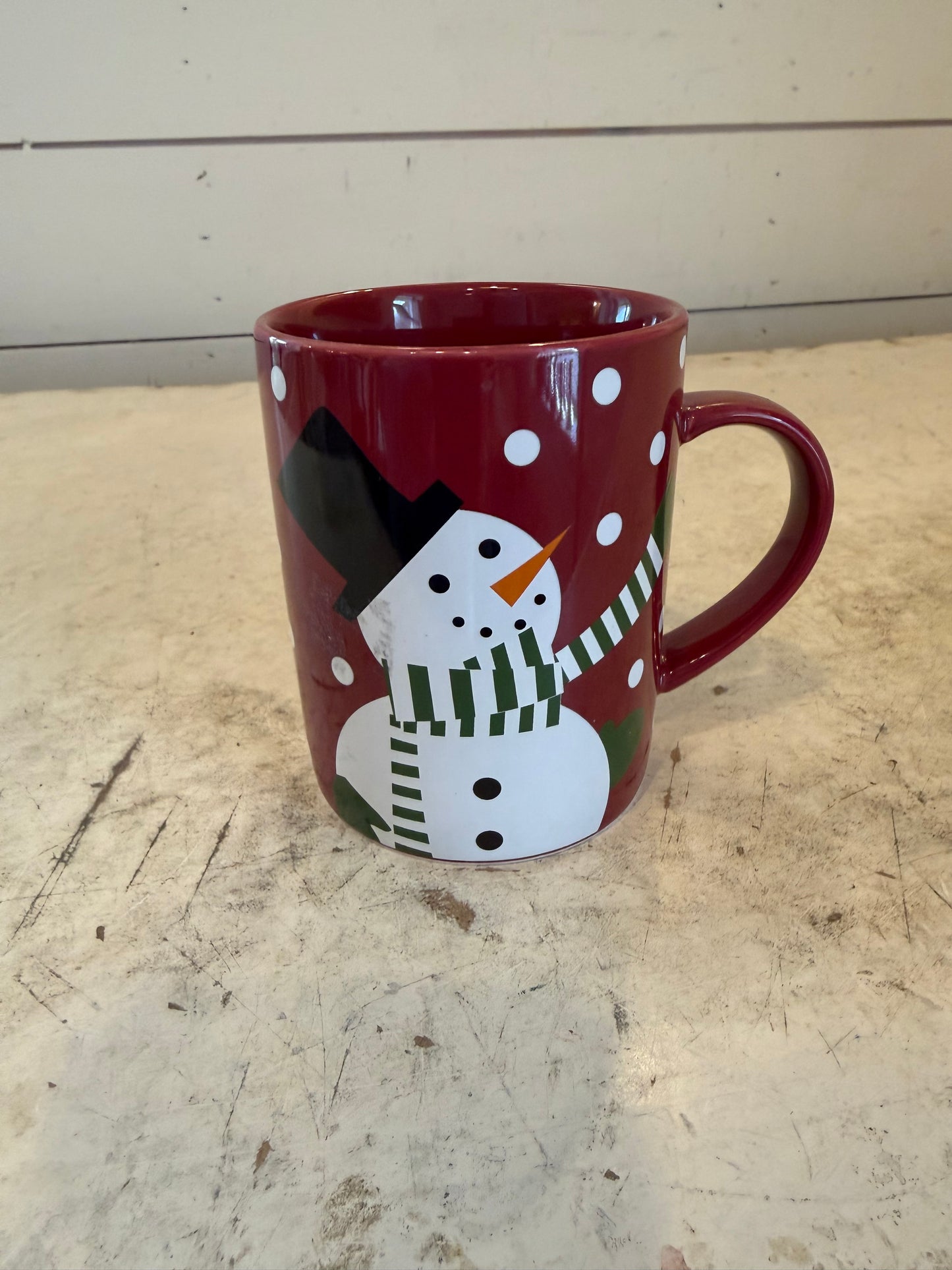 Crate and barrel Jolly snowman - sold individually