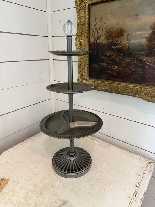 Metal Three Tier Tray