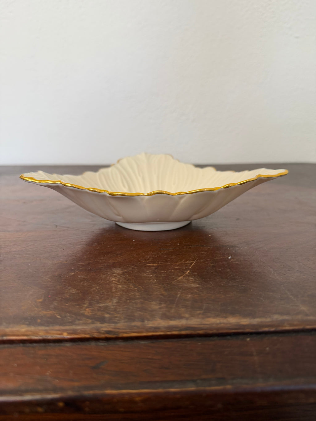 Lenox Triad Collection triangular candy or trinket dish