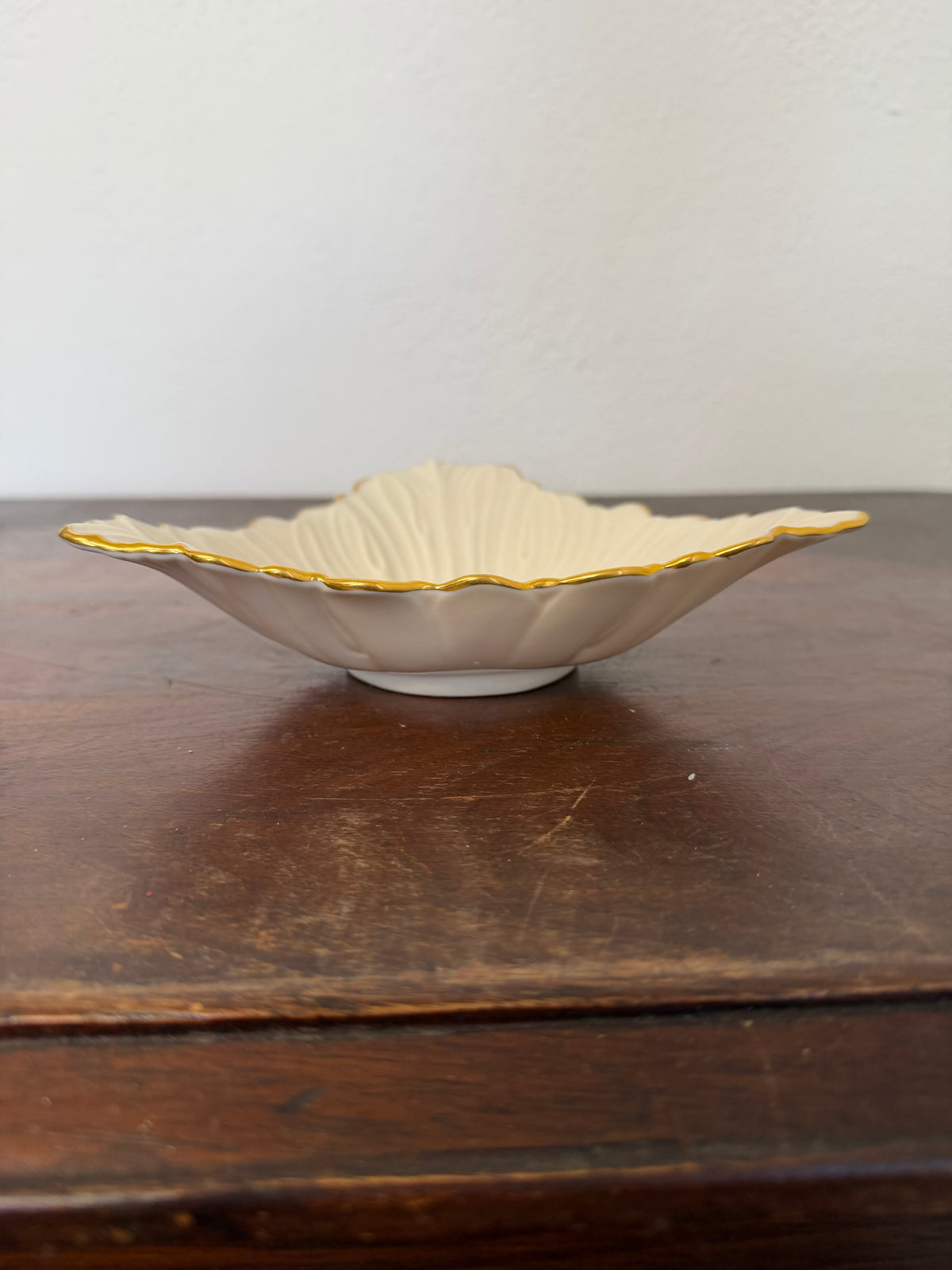Lenox Triad Collection triangular candy or trinket dish