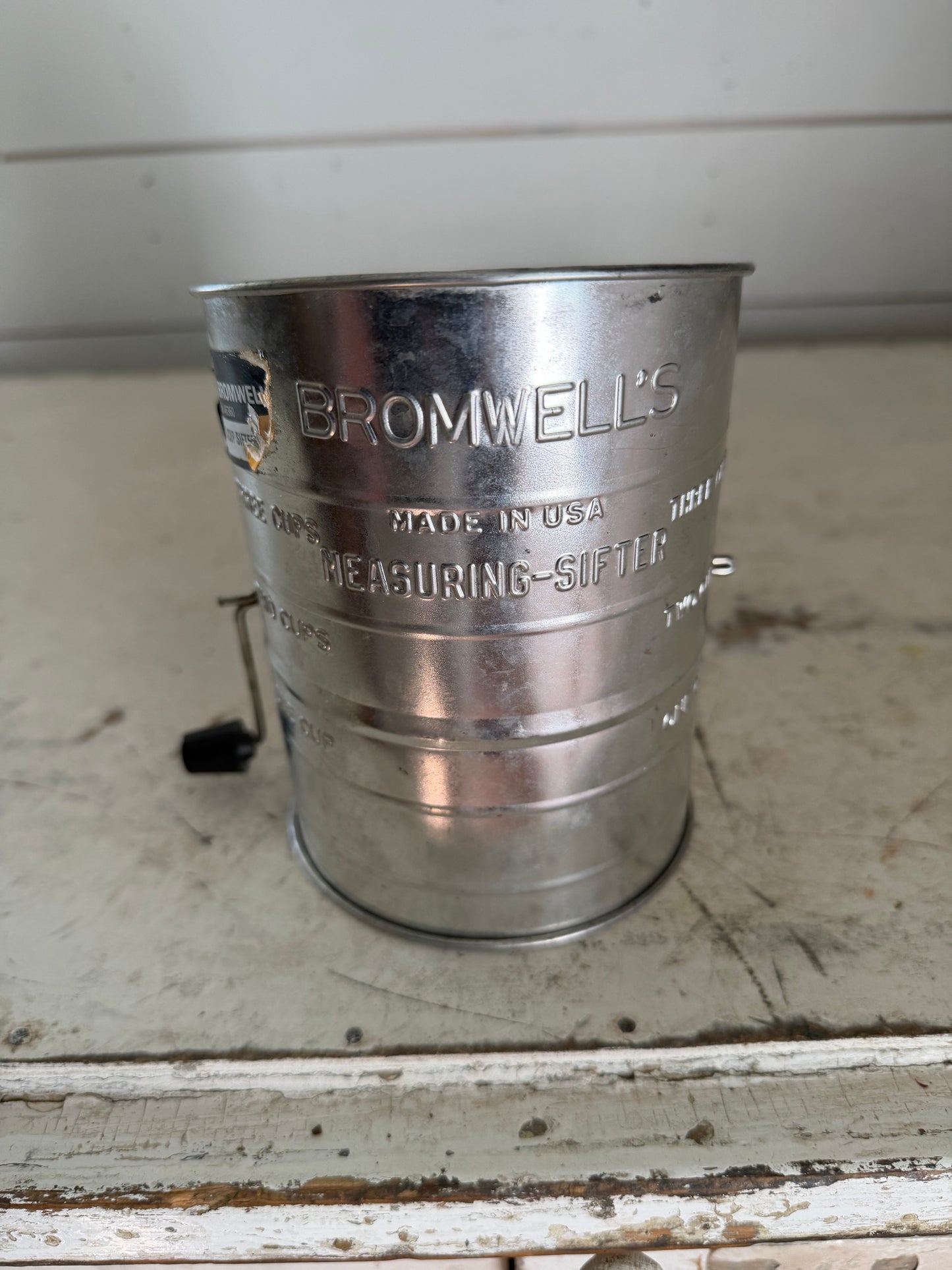 Bromwells Measuring Sifter - Will Get Makeover