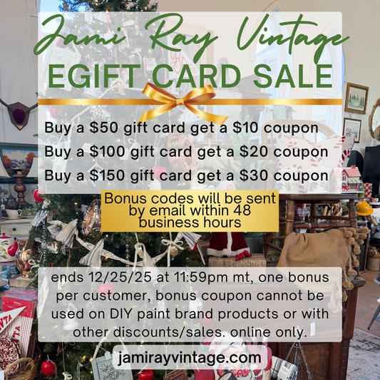 ONLINE & IN STORE EGift Card