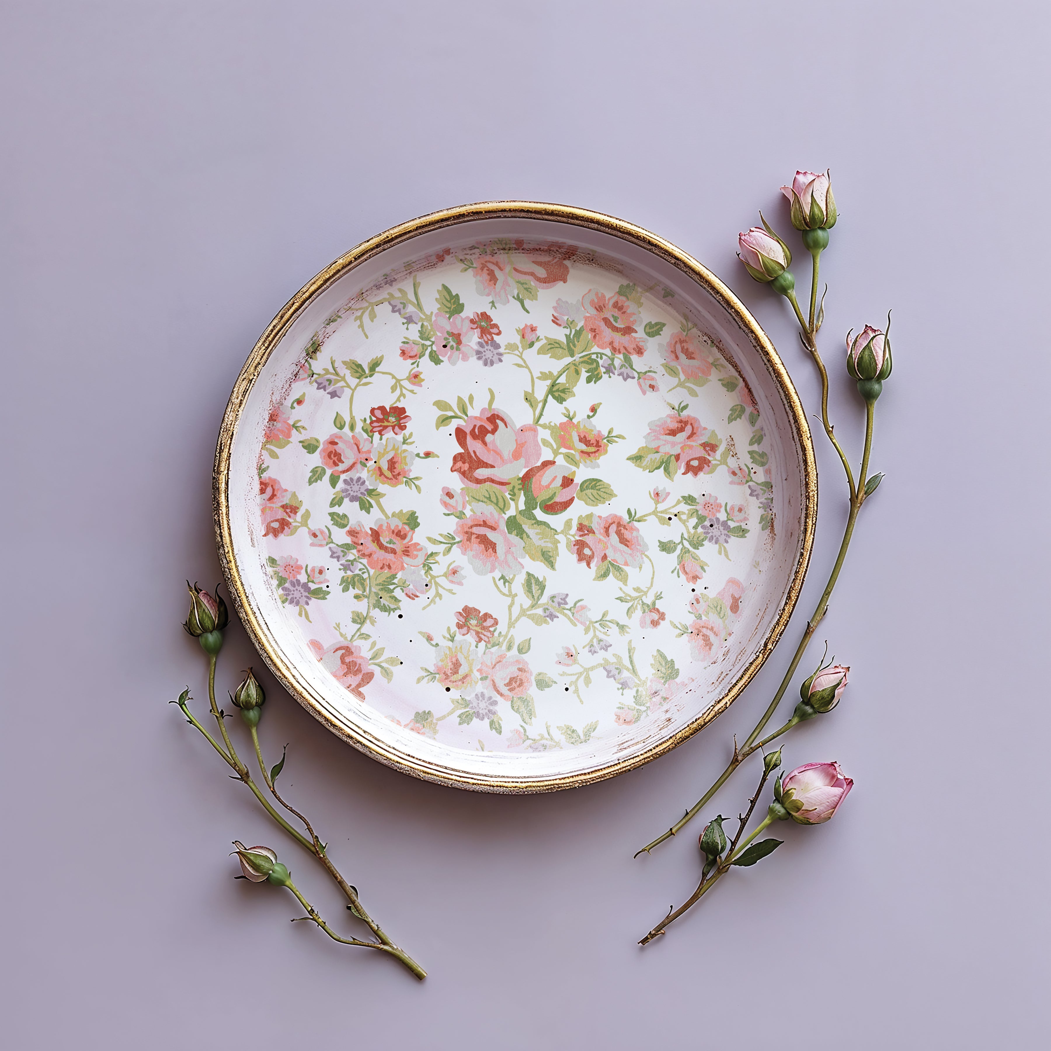 Ditsy Blooms | Paint Inlay | IOD Iron Orchid Designs