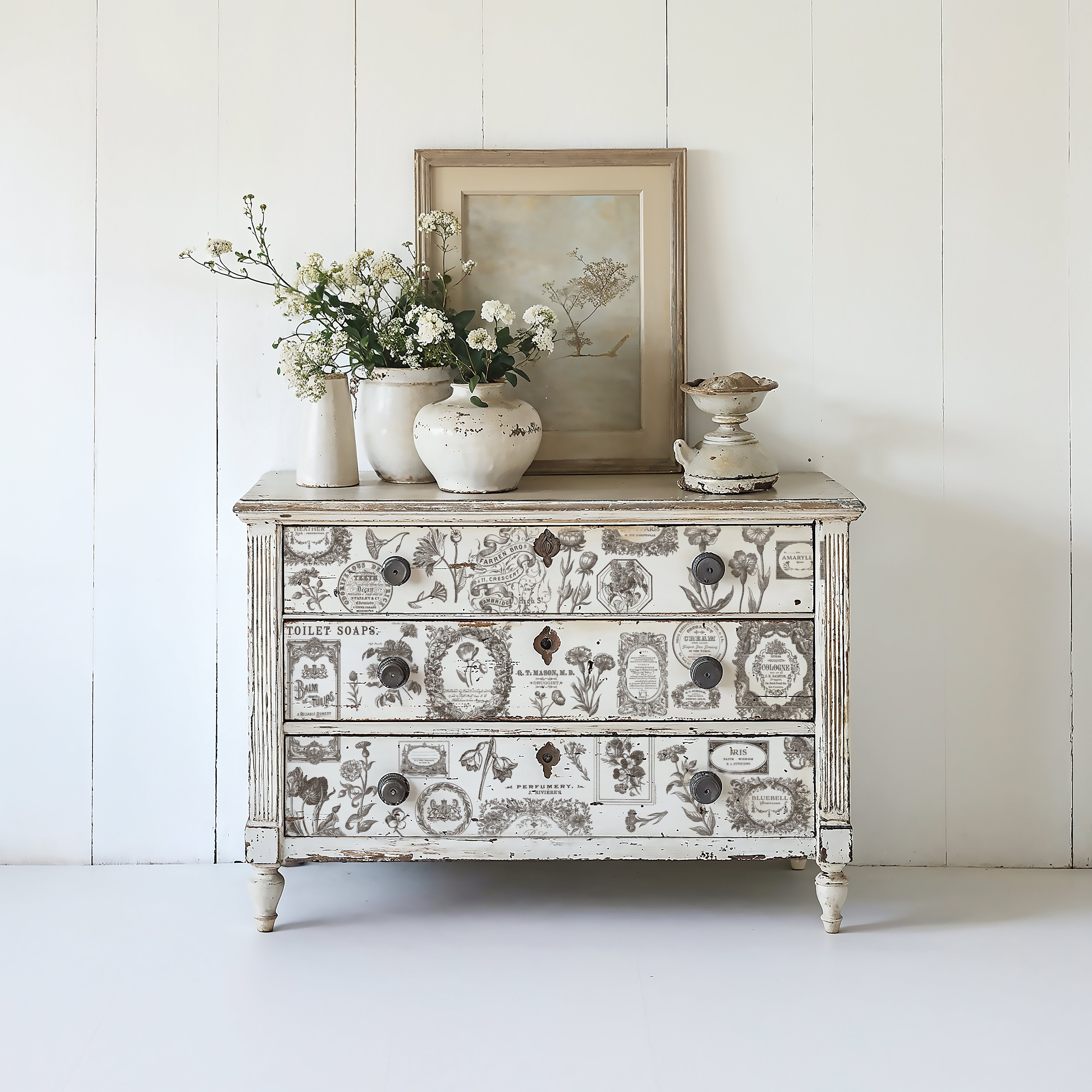 Floriography | Paint Inlay | IOD Iron Orchid Designs