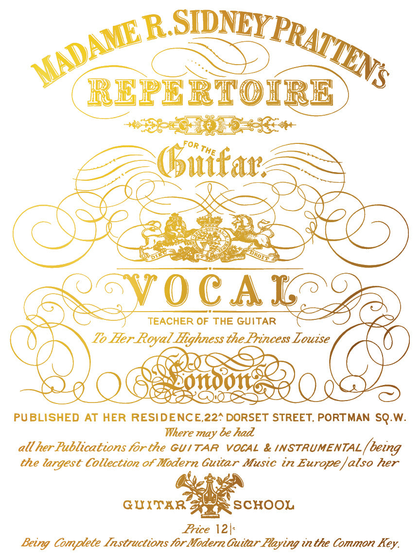 Curated Signage | Gilded Foil Transfer | IOD Iron Orchid Designs