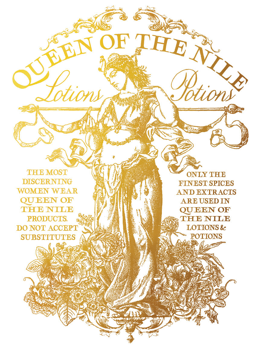 Curated Signage | Gilded Foil Transfer | IOD Iron Orchid Designs