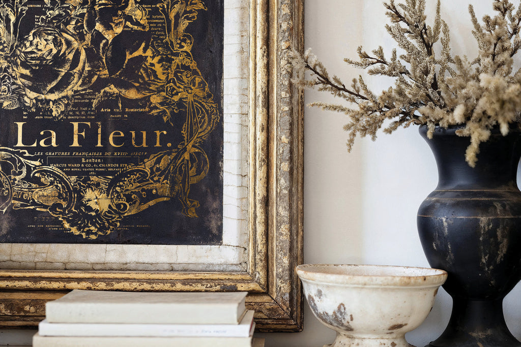 Curated Signage | Gilded Foil Transfer | IOD Iron Orchid Designs