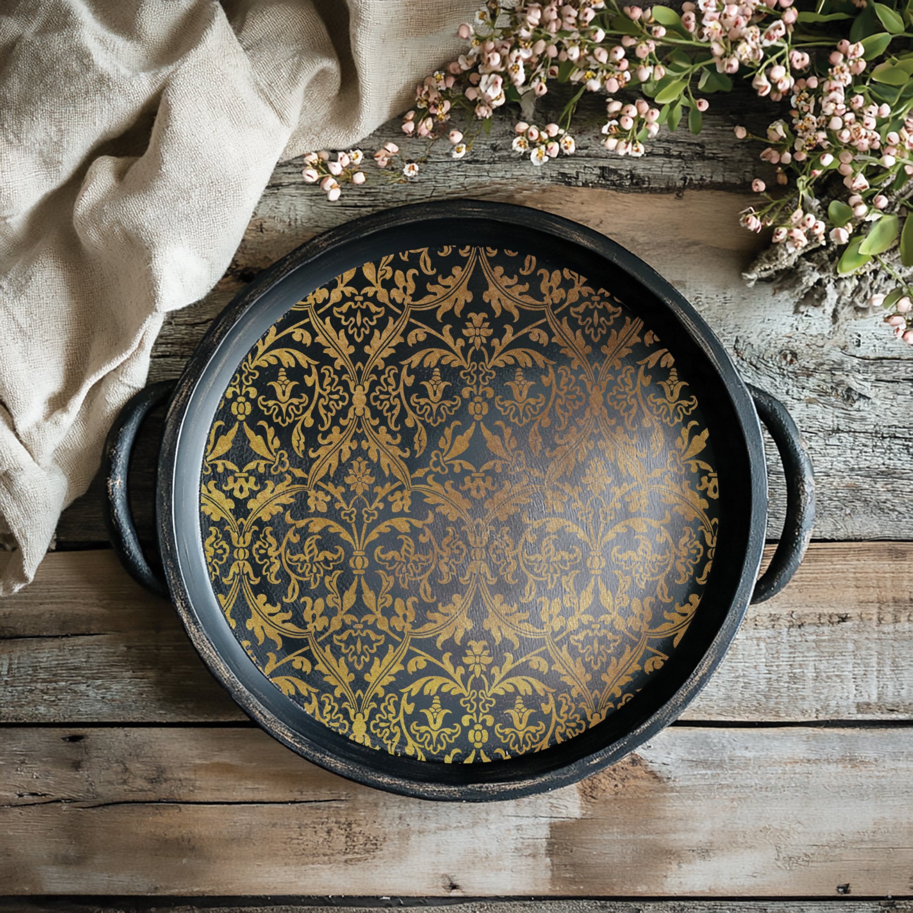 Emporium | Gilded Foil Transfer | IOD Iron Orchid Designs