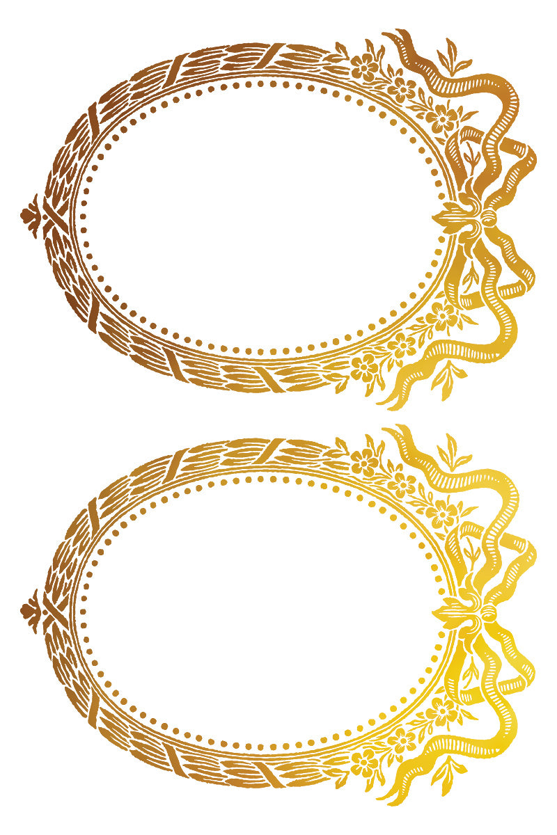 Petits Ornements | Gilded Foil Transfer | IOD Iron Orchid Designs