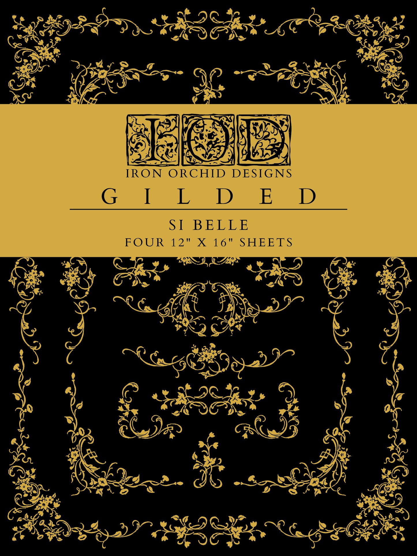 Si Belle | IOD Foil Gilded Transfer