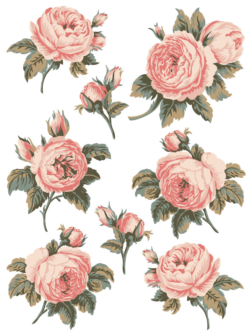 Spring Melody | Paint Inlay | IOD Iron Orchid Designs