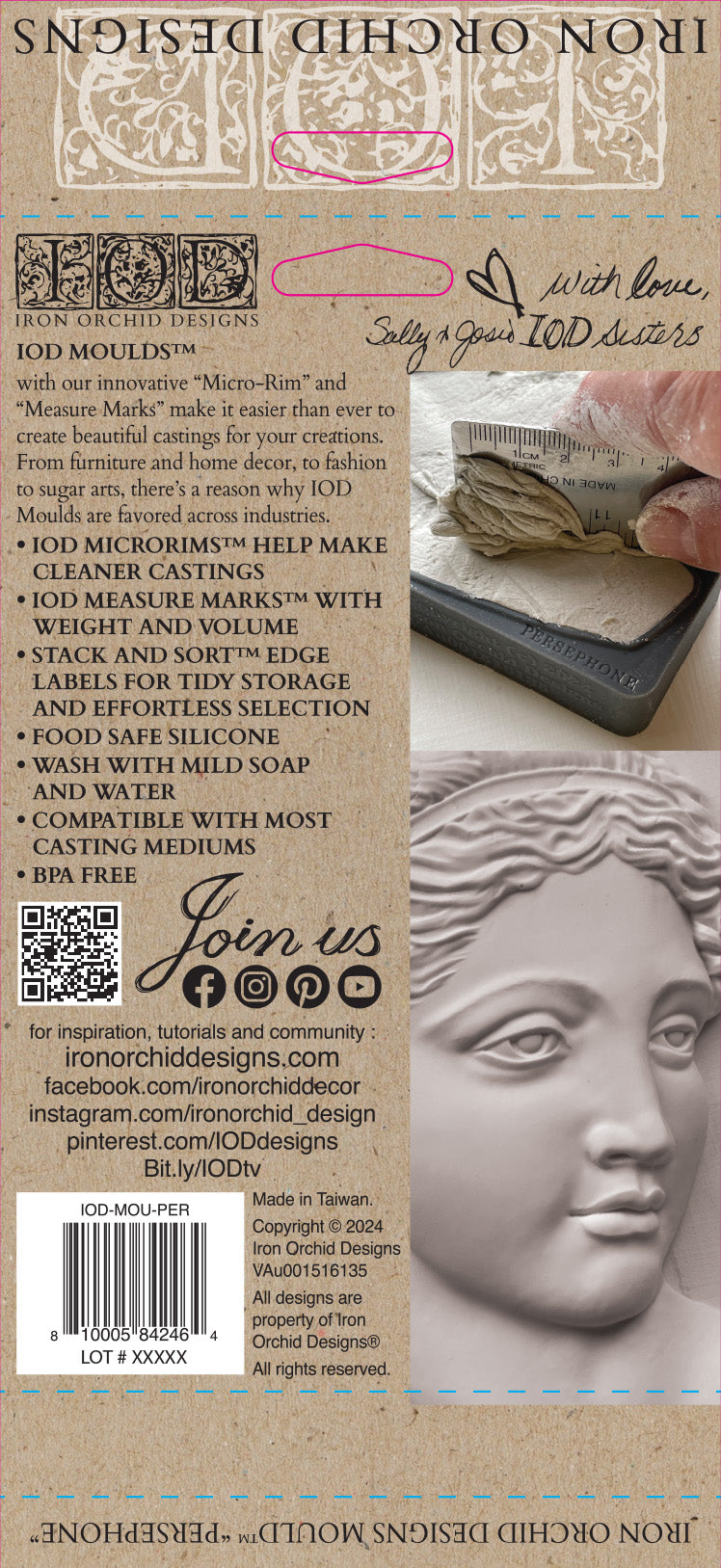 Persephone | Mould | IOD Iron Orchid Designs
