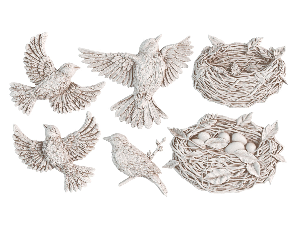 Sparrow's Nest | Mould | IOD Iron Orchid Designs