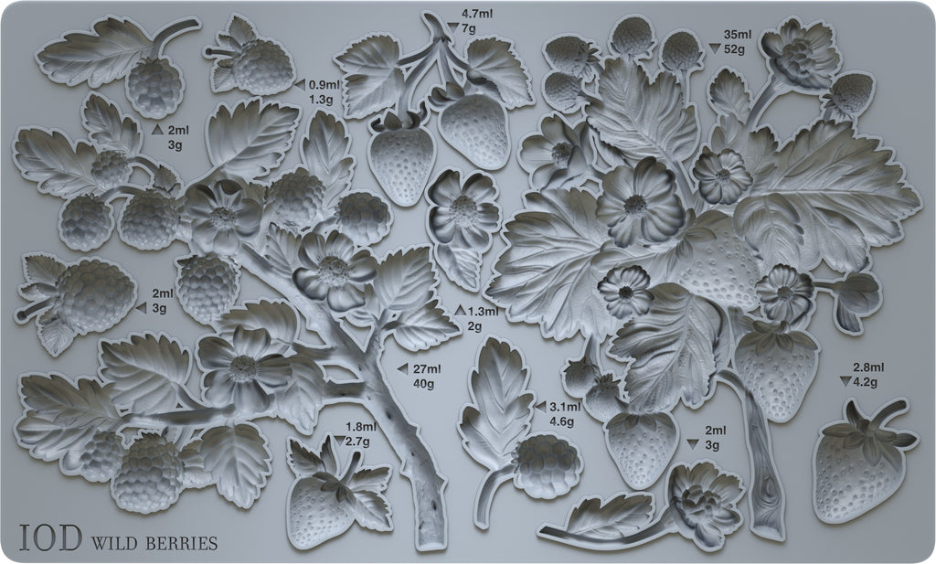 Wild Berries | Mould | IOD Iron Orchid Designs