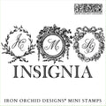 Insignia | Stamp | IOD Iron Orchid Designs