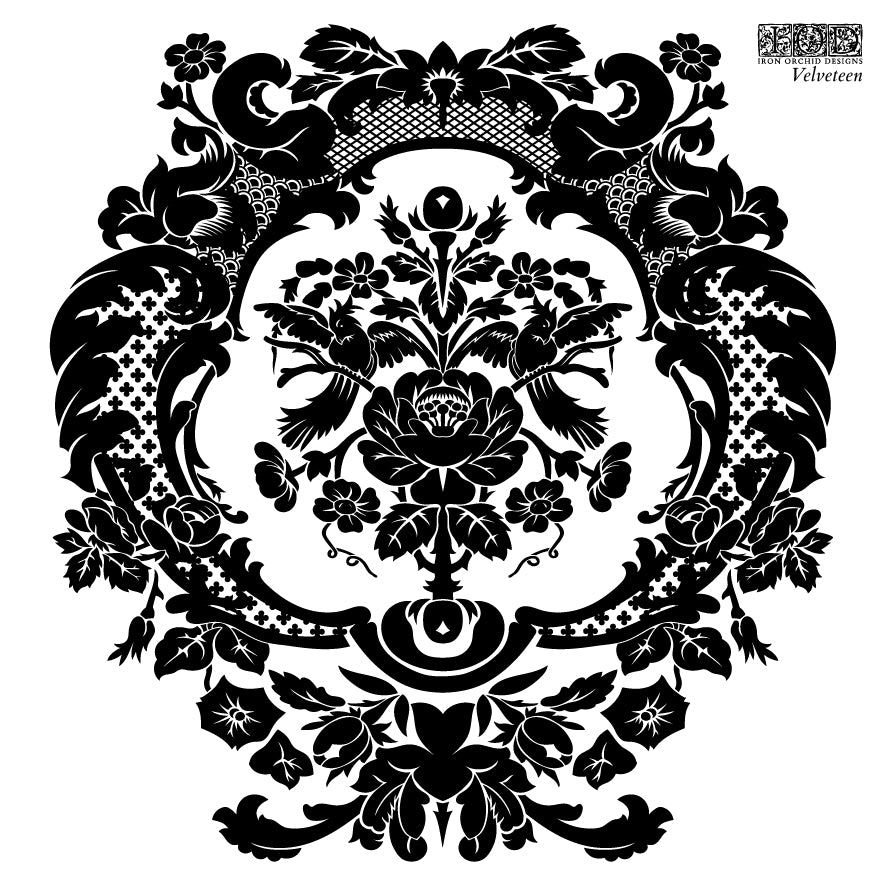Velveteen | Stamp | IOD Iron Orchid Designs