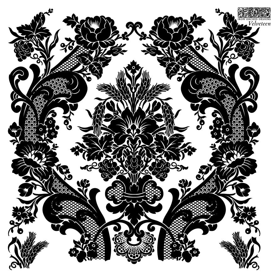 Velveteen | Stamp | IOD Iron Orchid Designs