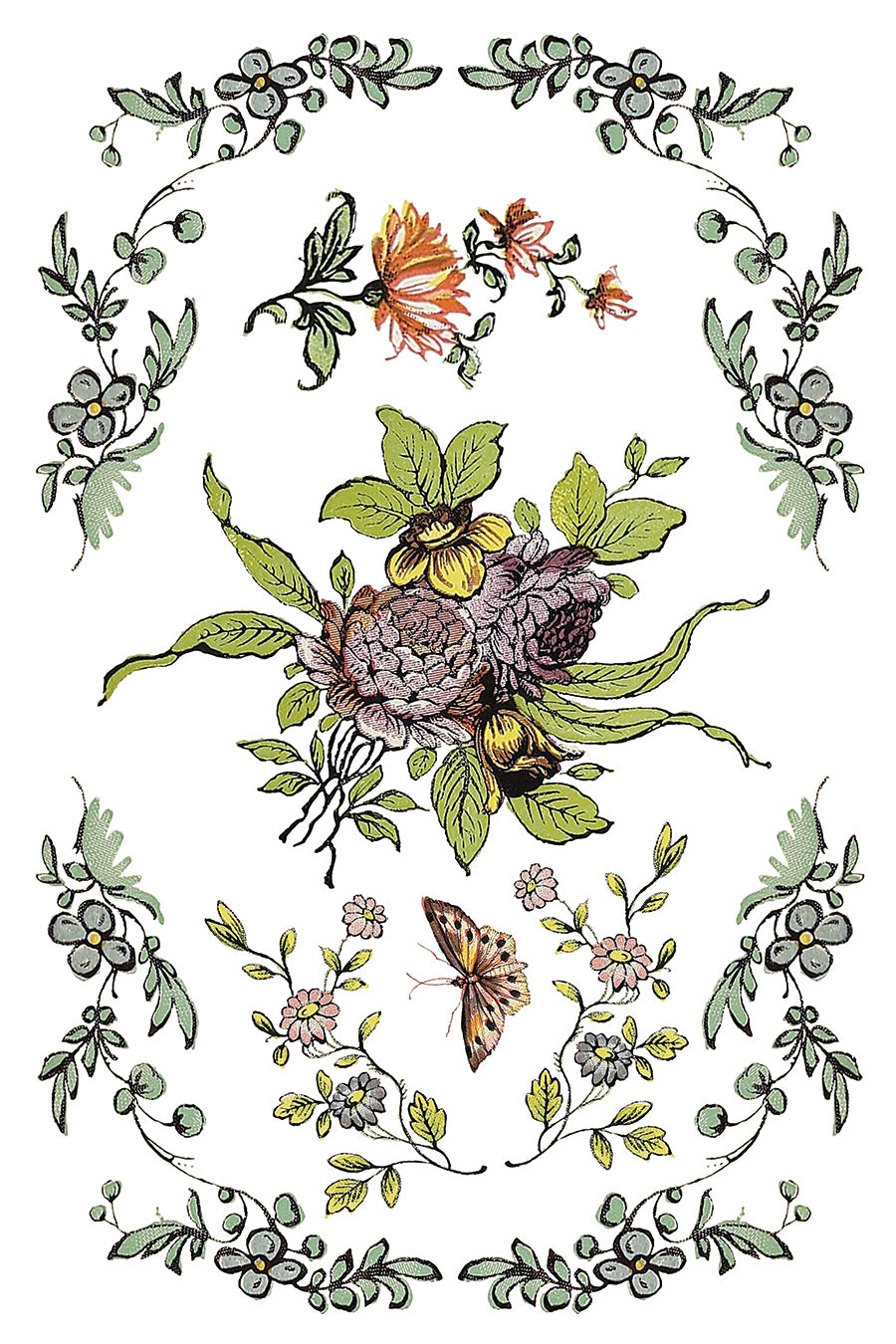 Fairytale Florals | Transfer | IOD Iron Orchid Designs