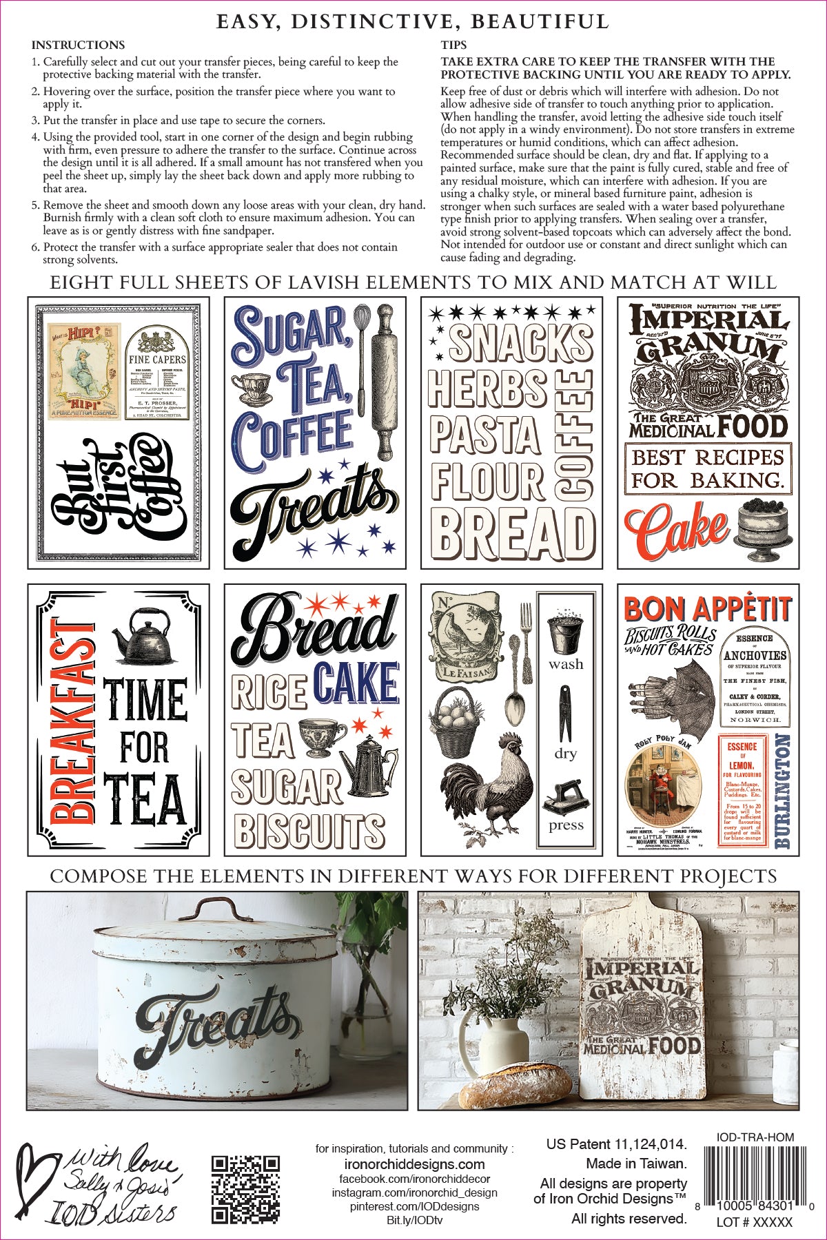 Home Sweet Home | Transfer | IOD Iron Orchid Designs