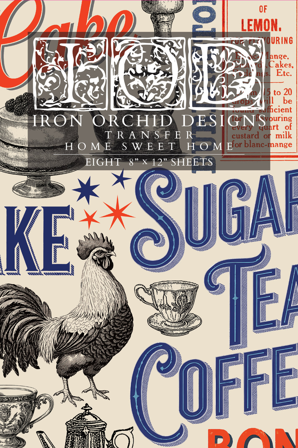 Home Sweet Home | Transfer | IOD Iron Orchid Designs